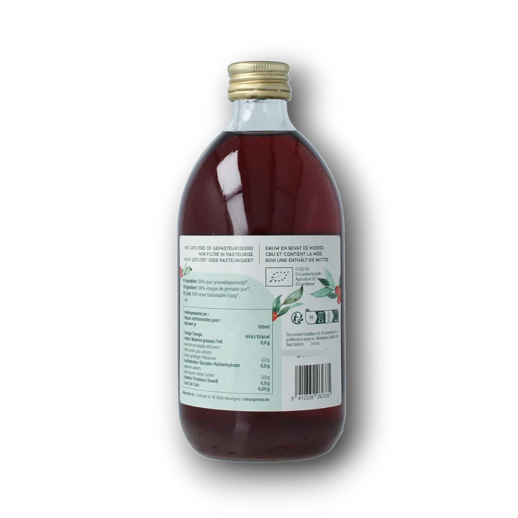 Amanprana Granaatappelazijn bio 500.00 Milliliter