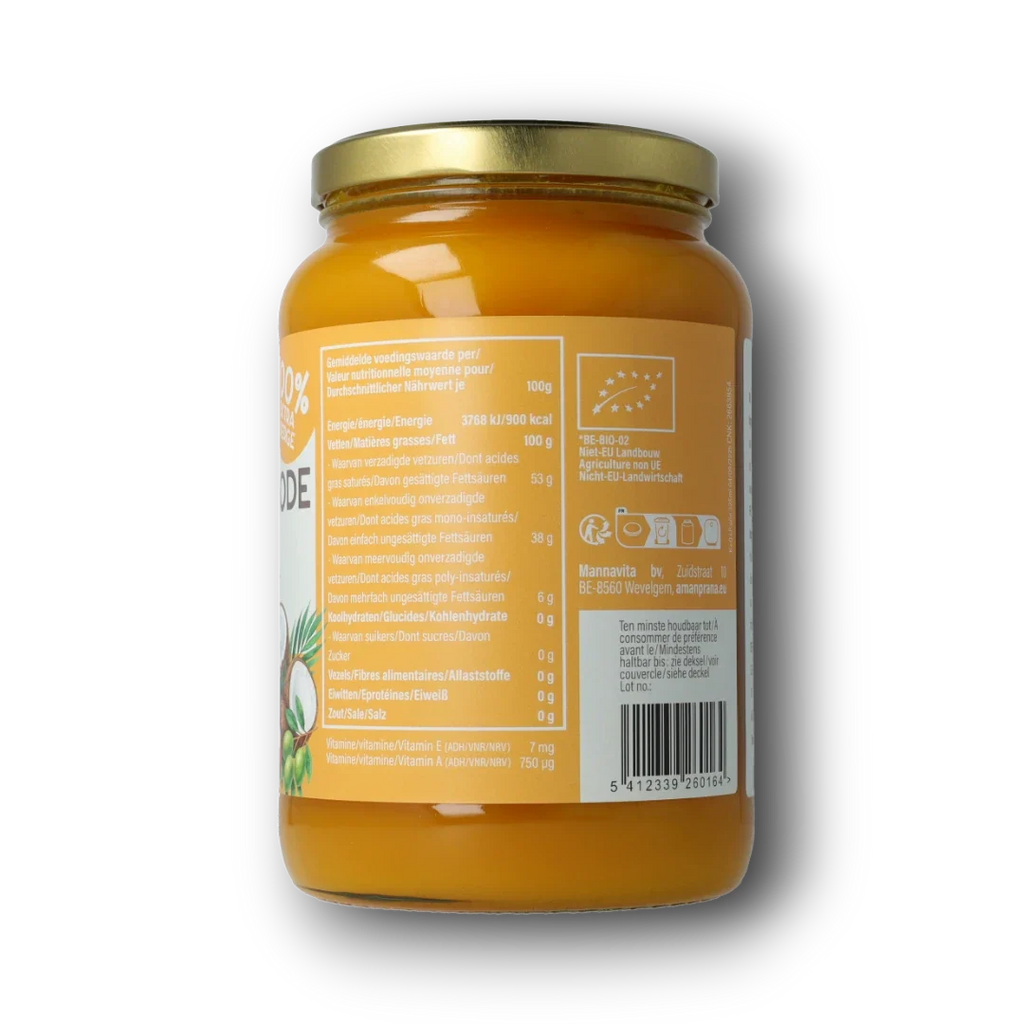 Amanprana Kokos-olijf-rode palm bio 1600.00 Milliliter