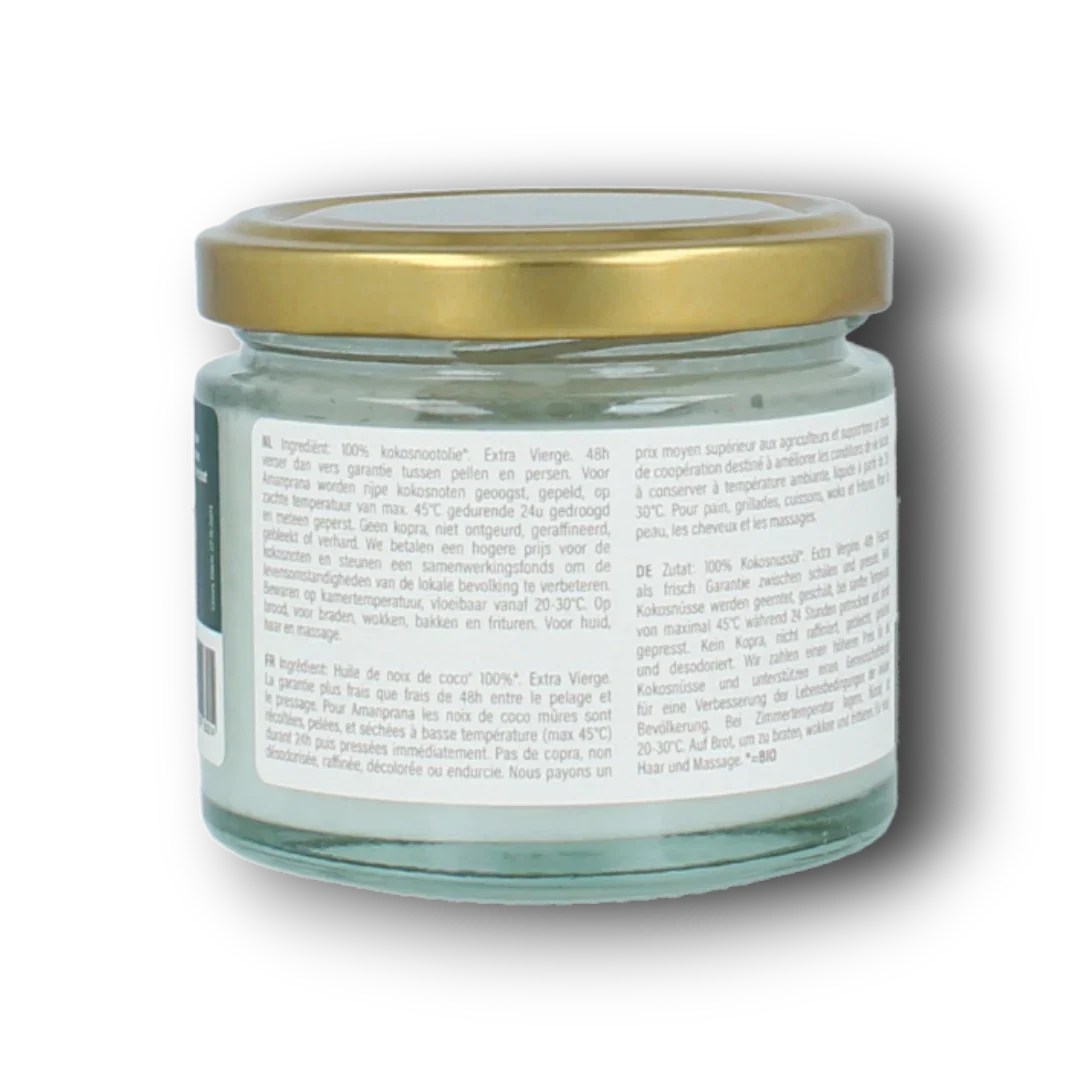 Amanprana Kokosnootolie bio 100 Milliliter