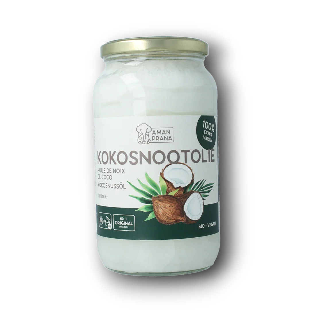 Amanprana Kokosnootolie bio 1000.00 Milliliter