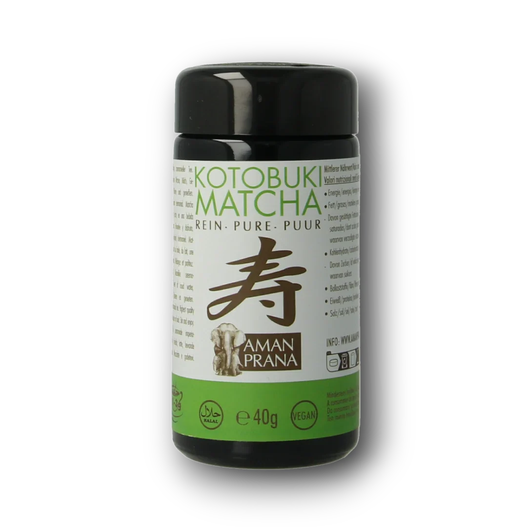 Amanprana Kotobuki matcha bio 40.00 Gram