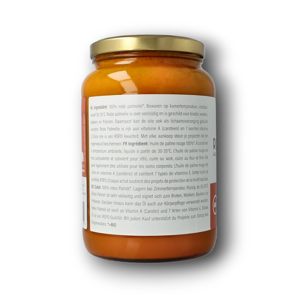 Amanprana Rode palm olie bio 1600.00 Milliliter
