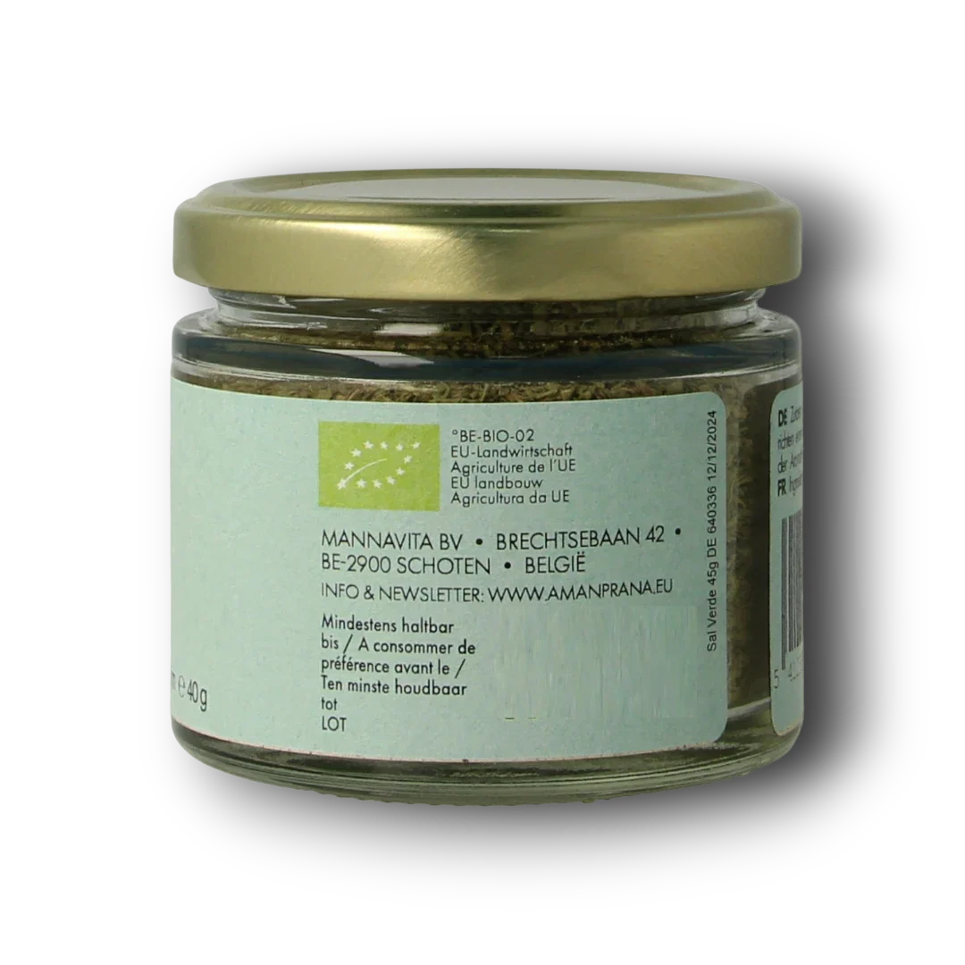 Amanprana Sal verde bio 40.00 Gram