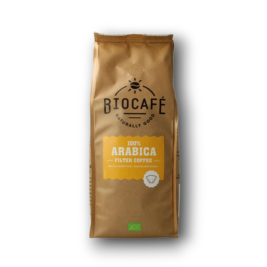 Biocafe Arabica gemalen bio 500.00 Gram