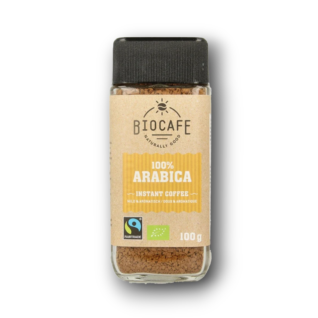 Biocafe Instant koffie bio 100.00 Gram