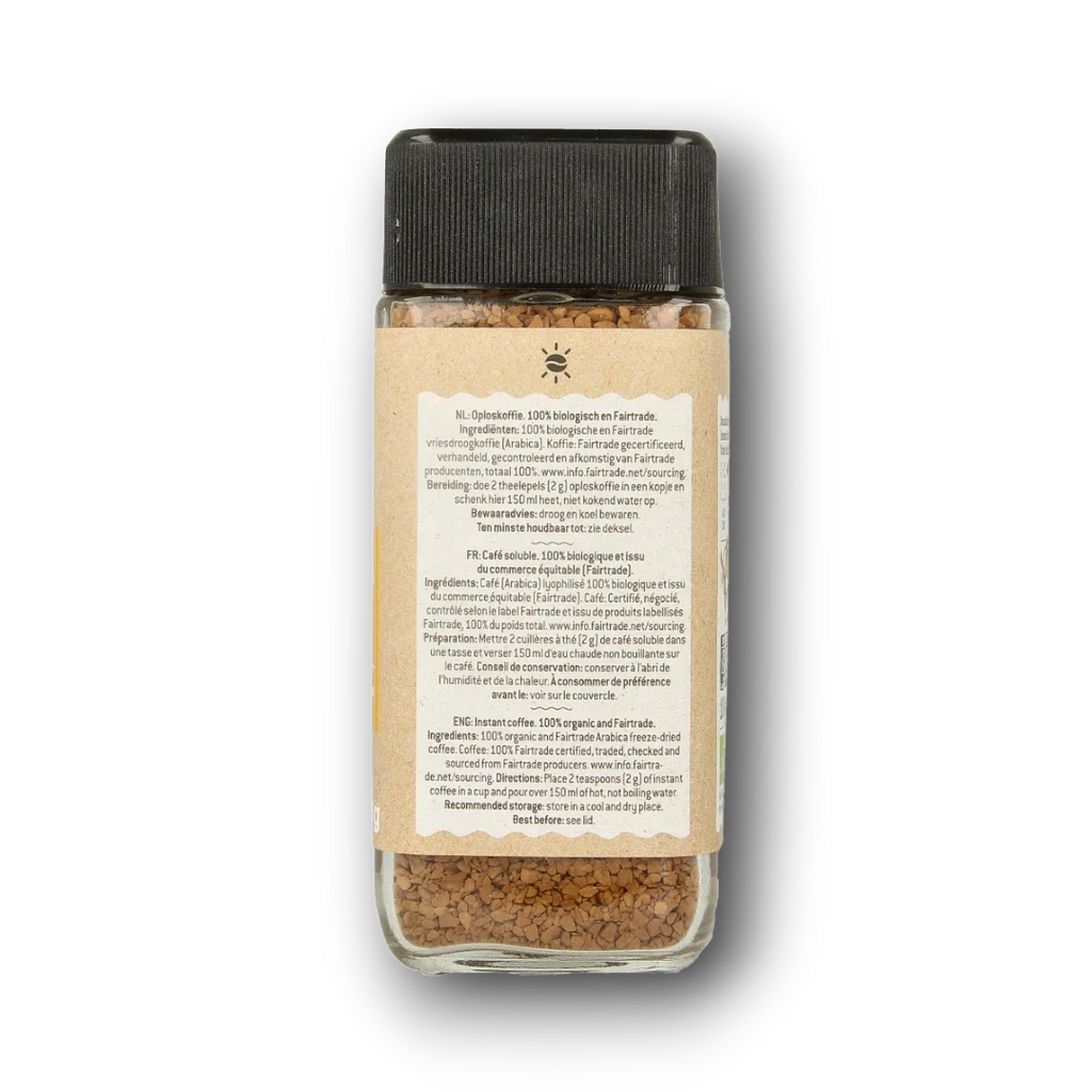 Biocafe Instant koffie bio 100.00 Gram