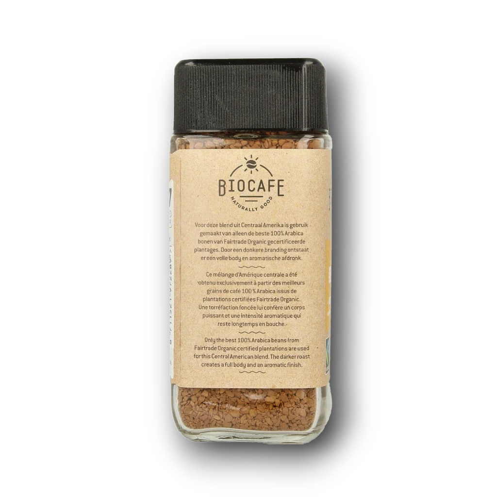 Biocafe Instant koffie bio 100.00 Gram