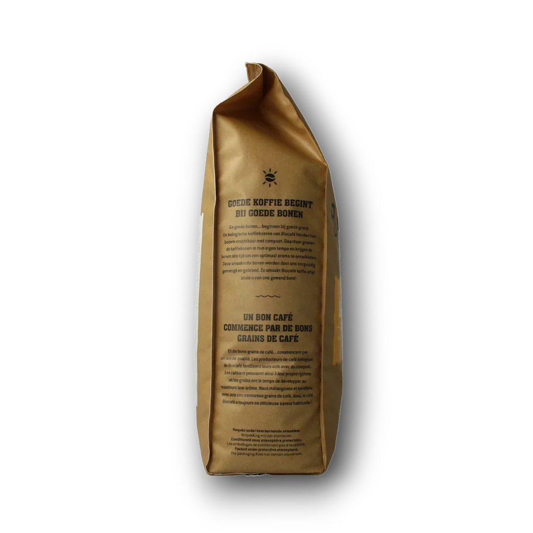 Biocafe Koffiebonen arabica bio 1.00 Kilogram