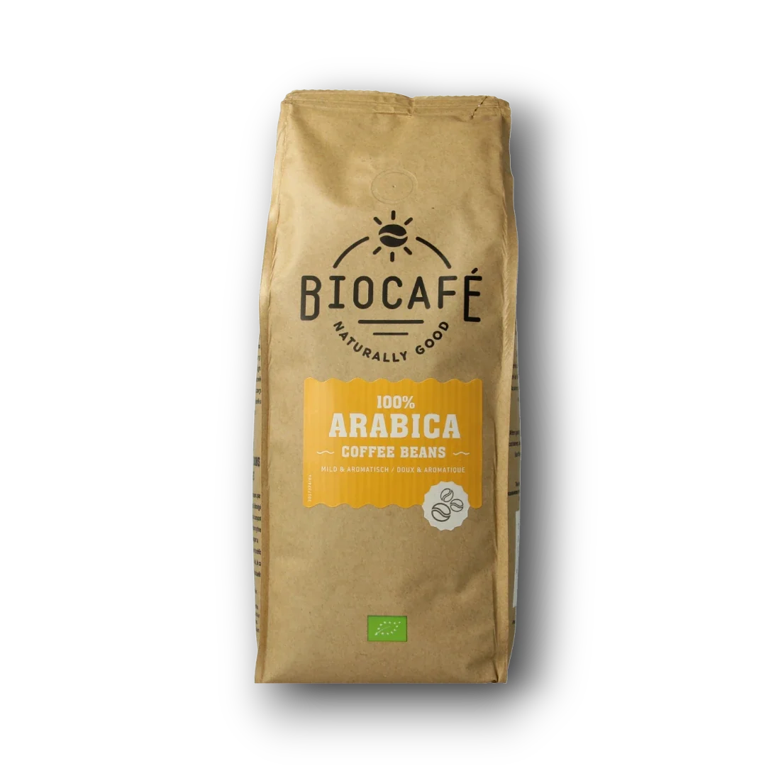 Biocafe Koffiebonen arabica bio 500.00 Gram