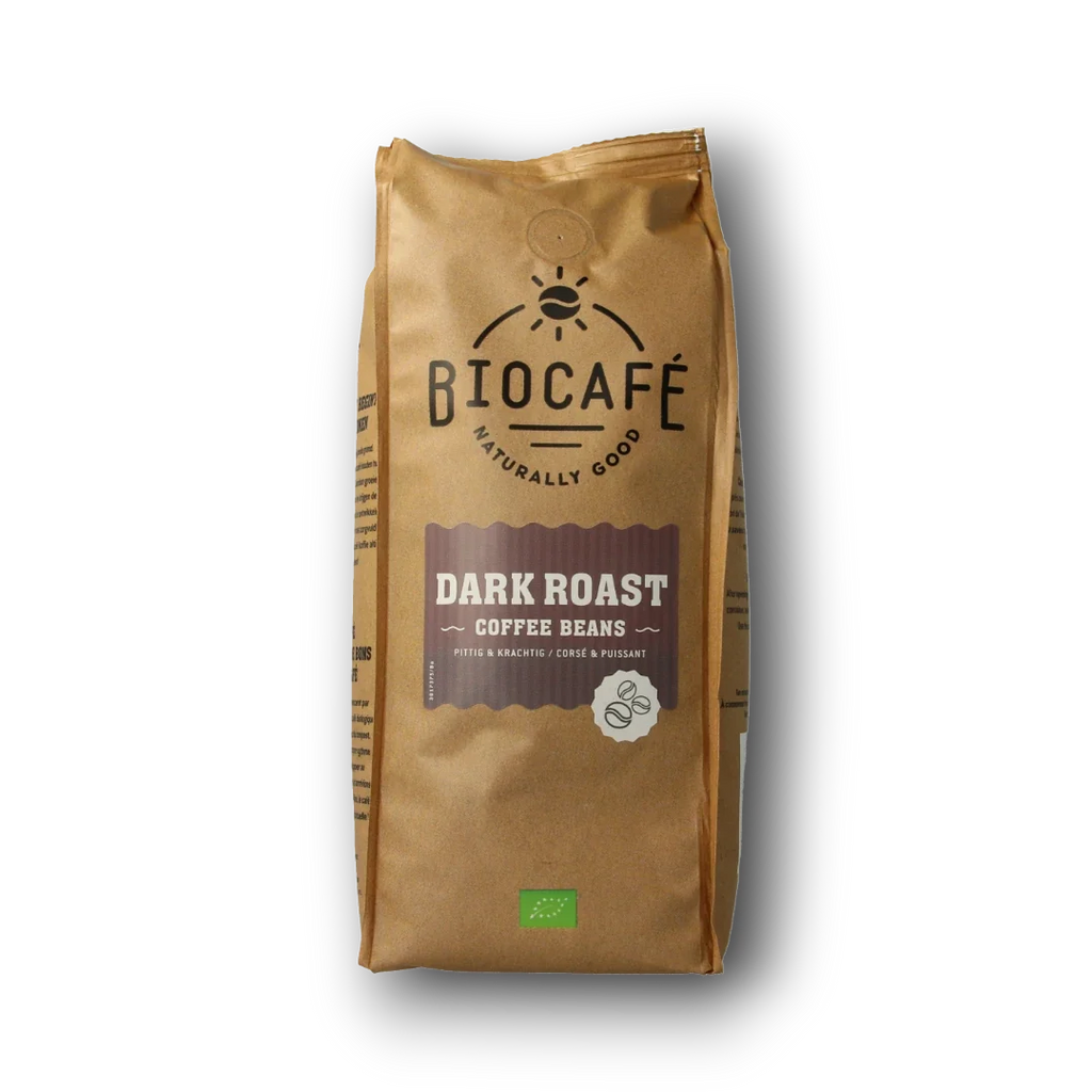 Biocafe Koffiebonen dark roast bio 500.00 Gram