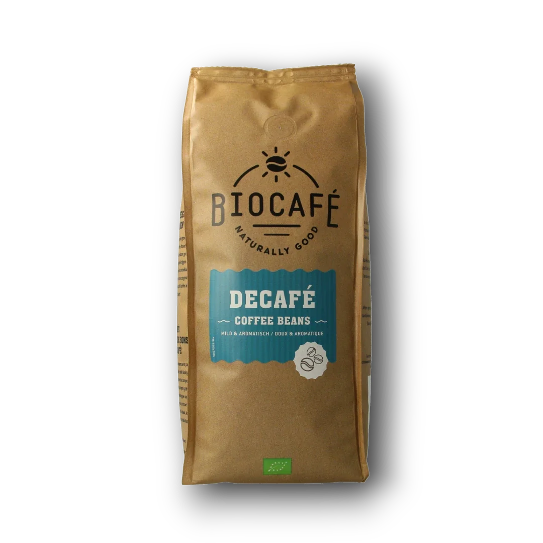 Biocafe Koffiebonen decafe bio 500.00 Gram