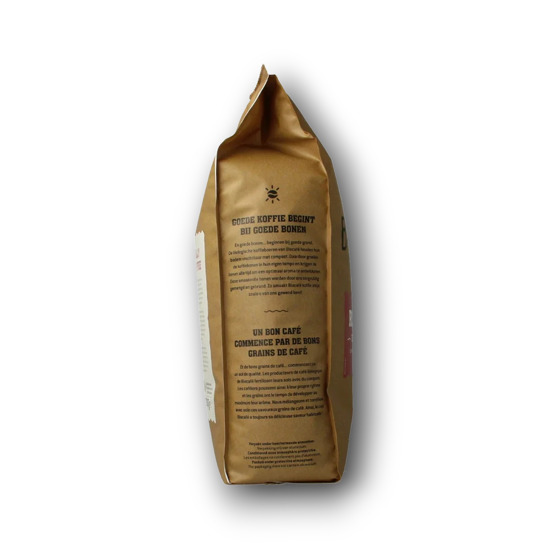 Biocafe Koffiebonen regular bio 1.00 Kilogram