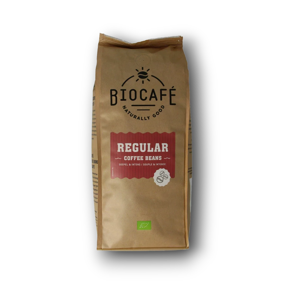 Biocafe Koffiebonen regular bio 500.00 Gram