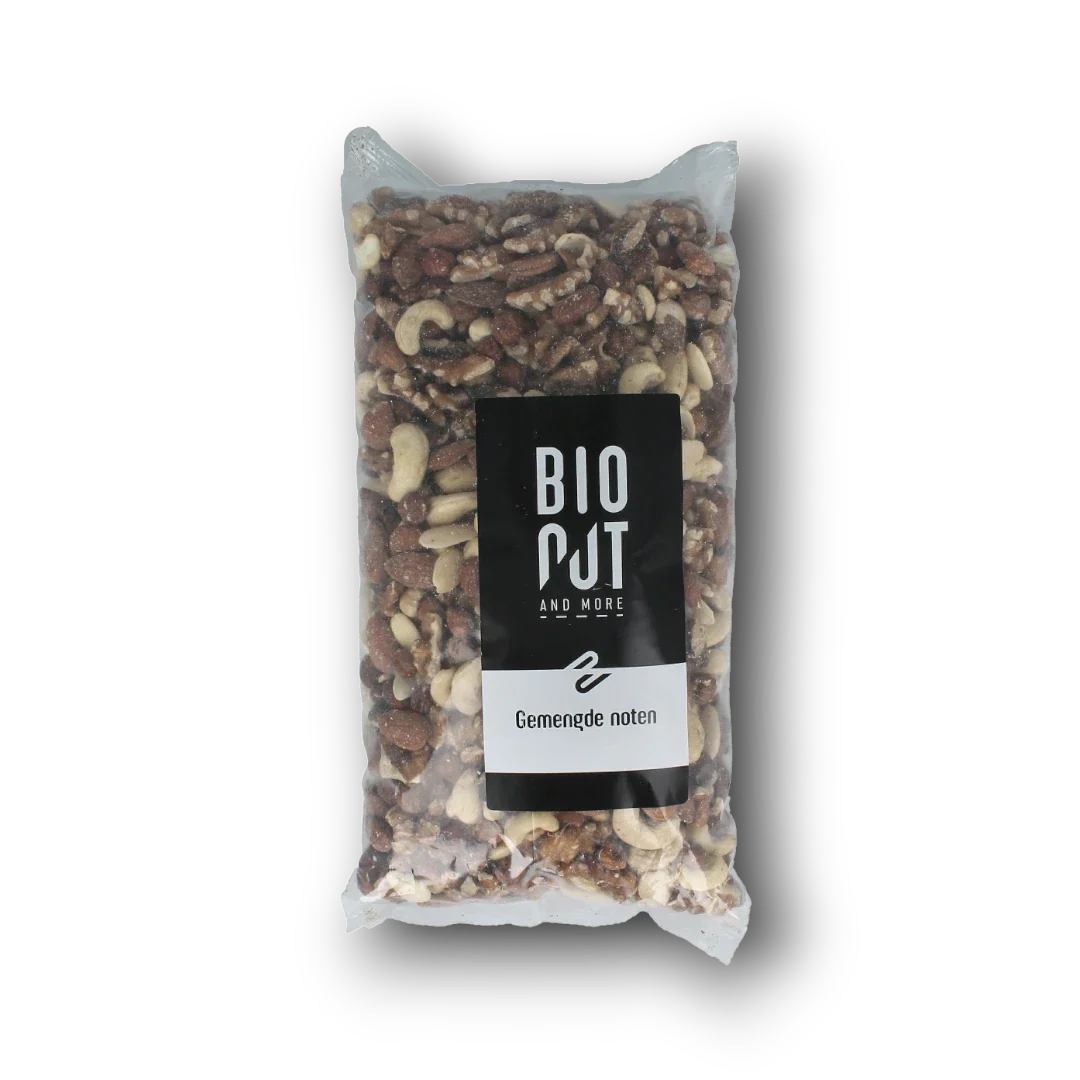 Bionut Gemengde noten zonder paranoten bio 1.00 Kilogram