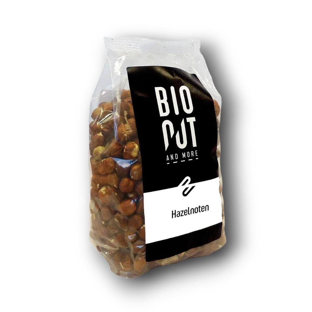 Bionut Hazelnoten bio 500.00 Gram