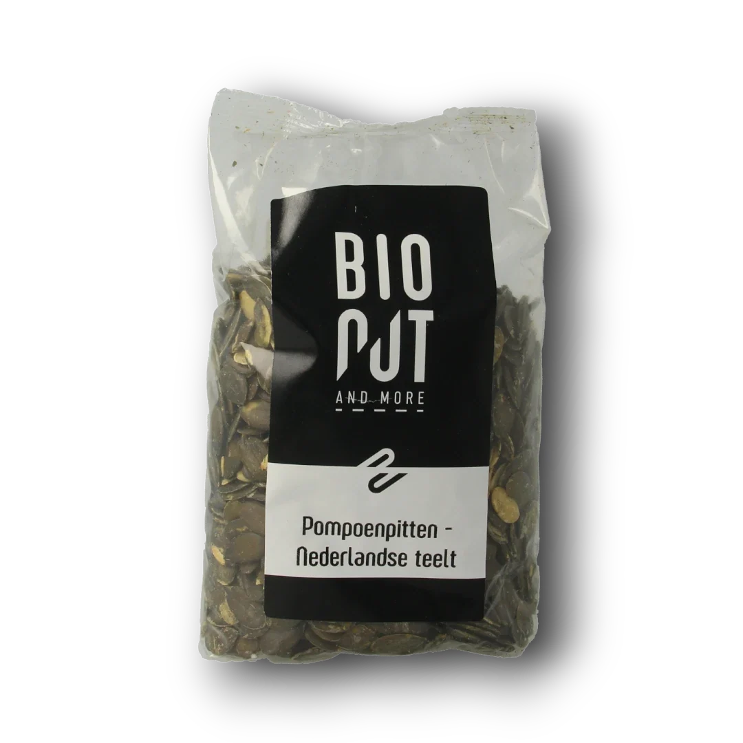 Bionut Pompoenpitten Nederlandse teelt bio 500.00 Gram