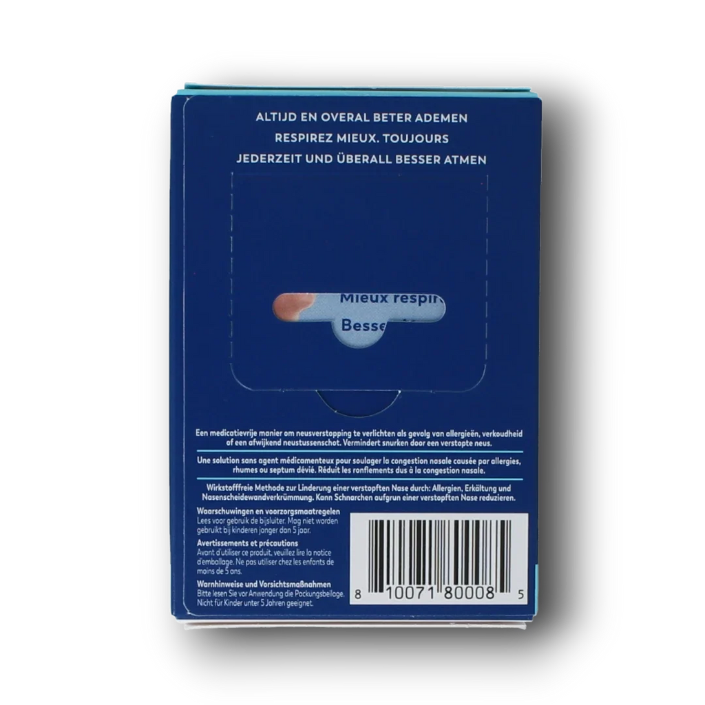 Breathe Right Neusstrips clear 30.00 Stuks