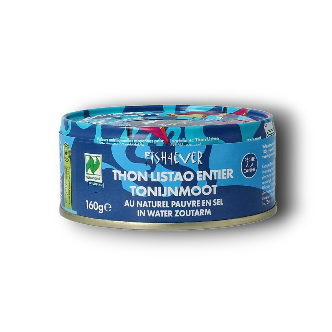 Fish 4 Ever Tonijnmoot in water 160.00 Gram