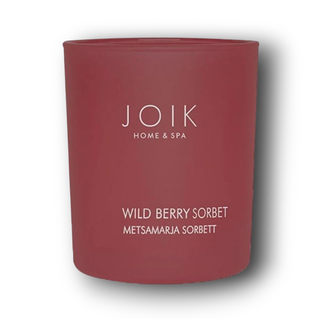 Joik Organics Geurkaars wild berry sorbet vegan 150.00 Gram
