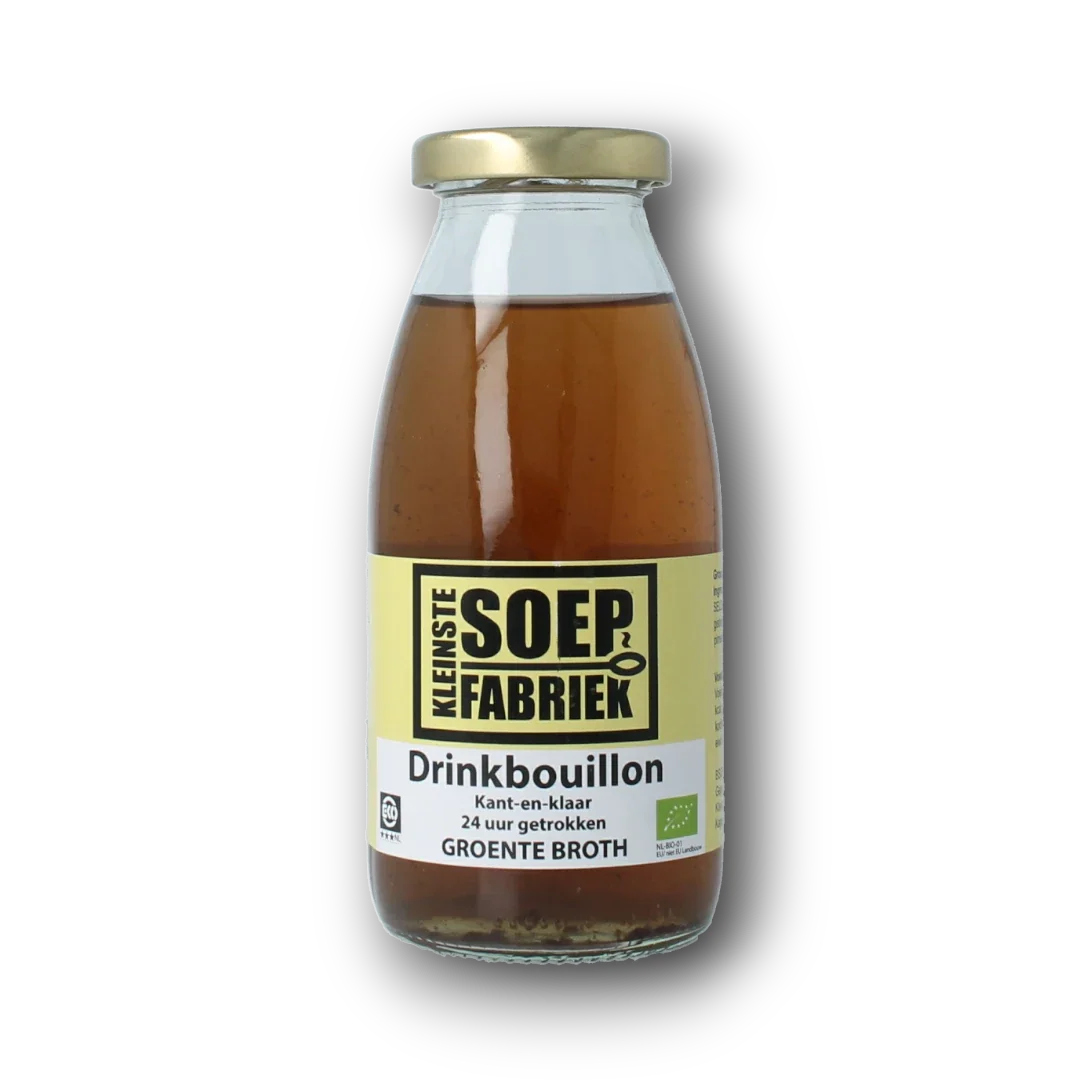 Kleinstesoepfabriek Drinkbouillon groente bio 245.00 Milliliter
