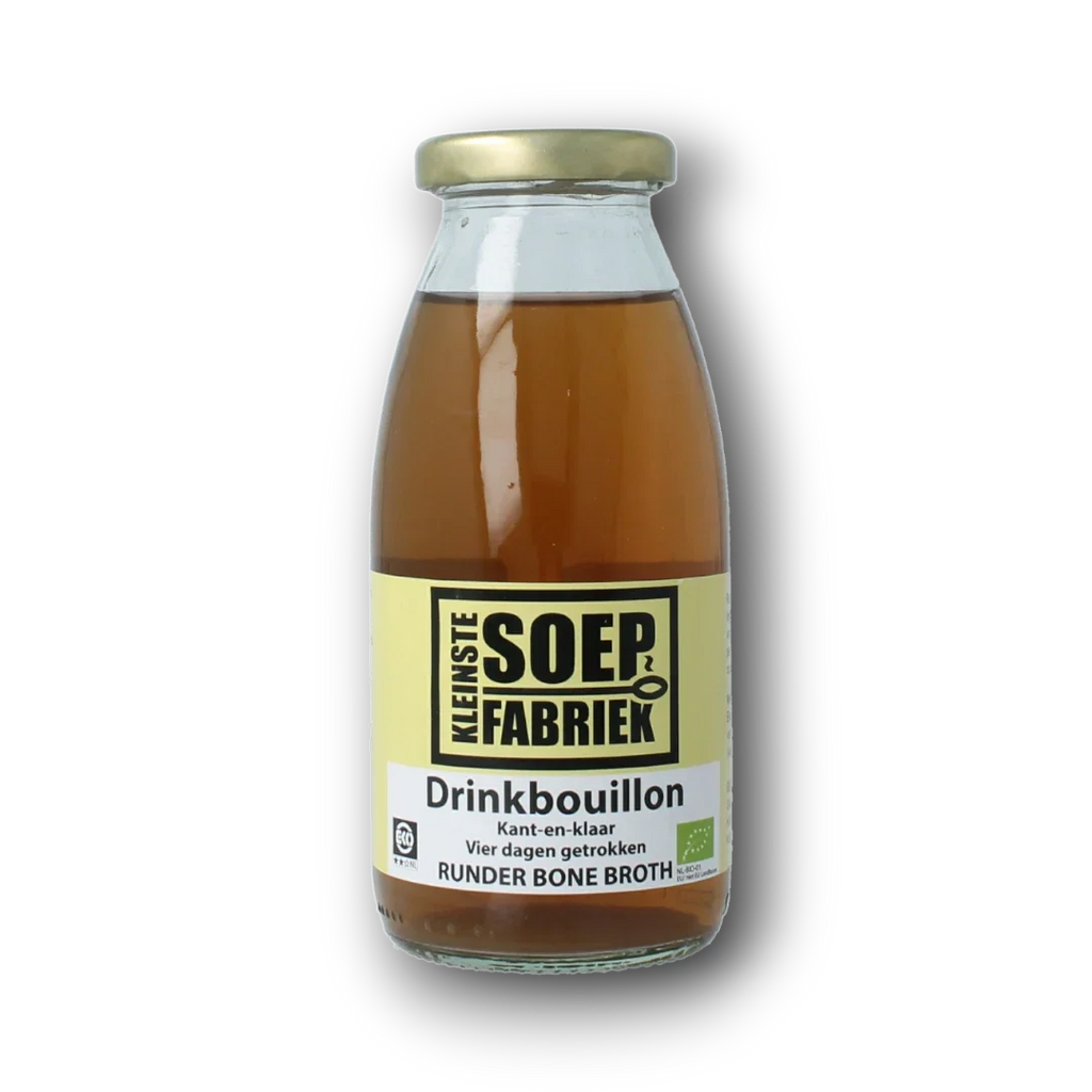 Kleinstesoepfabriek Drinkbouillon rund bio 245.00 Milliliter