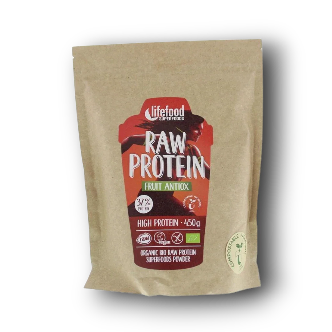 Lifefood Protein pdr fruit antiox raw bio 450.00 Gram