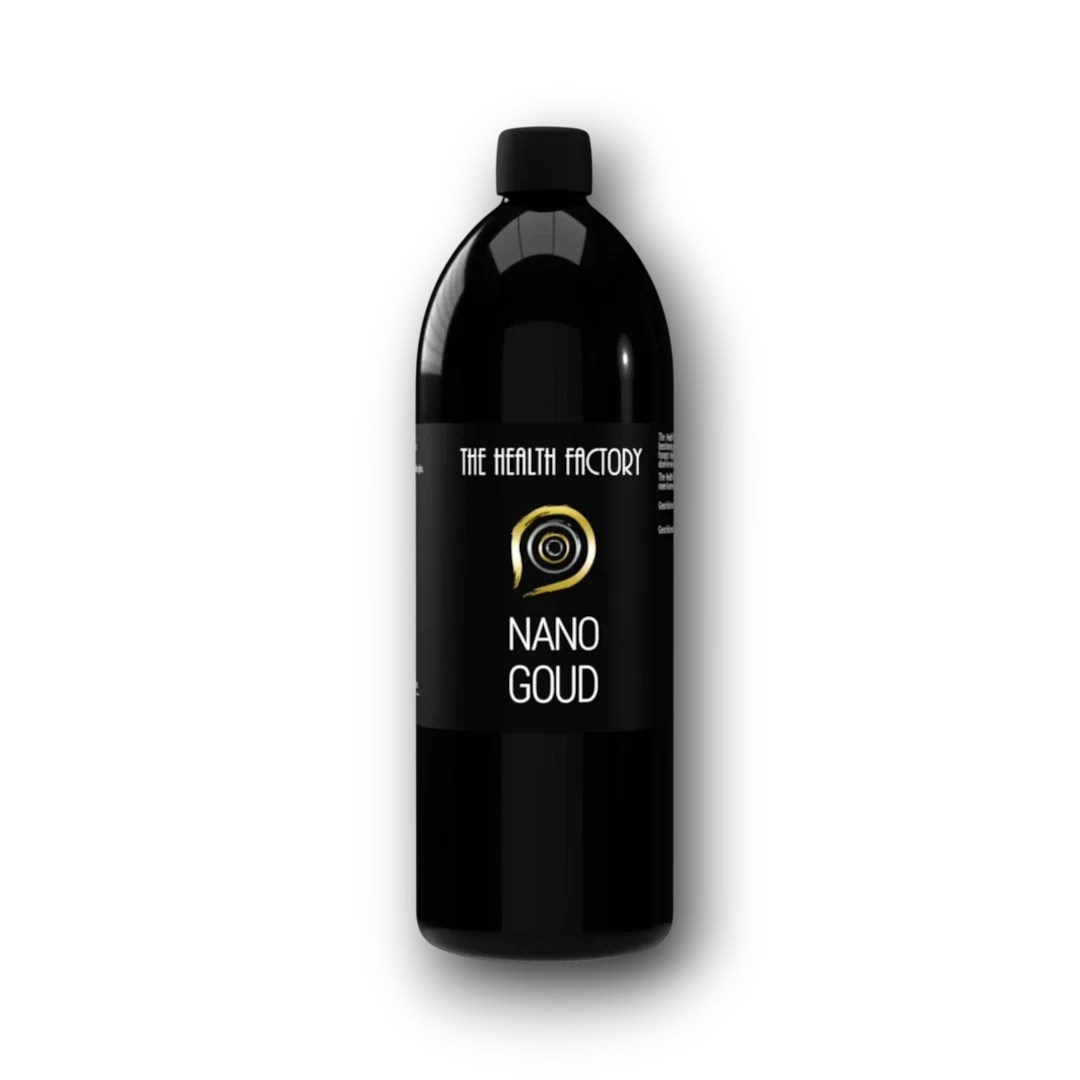 Goud Water Nano Mineralen The Health Factory 1 Liter
