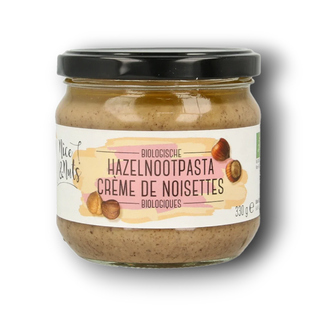 Nice & Nuts Hazelnootpasta bio 330 Gram