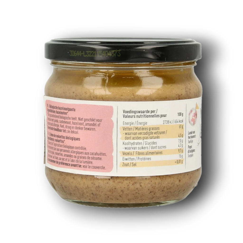 Nice & Nuts Hazelnootpasta bio 330 Gram