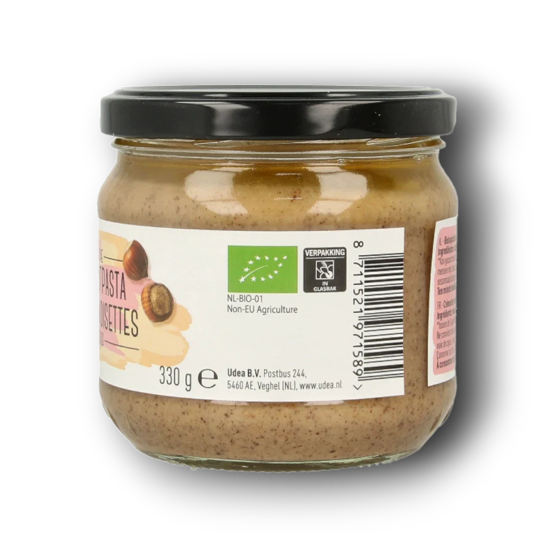 Nice & Nuts Hazelnootpasta bio 330 Gram