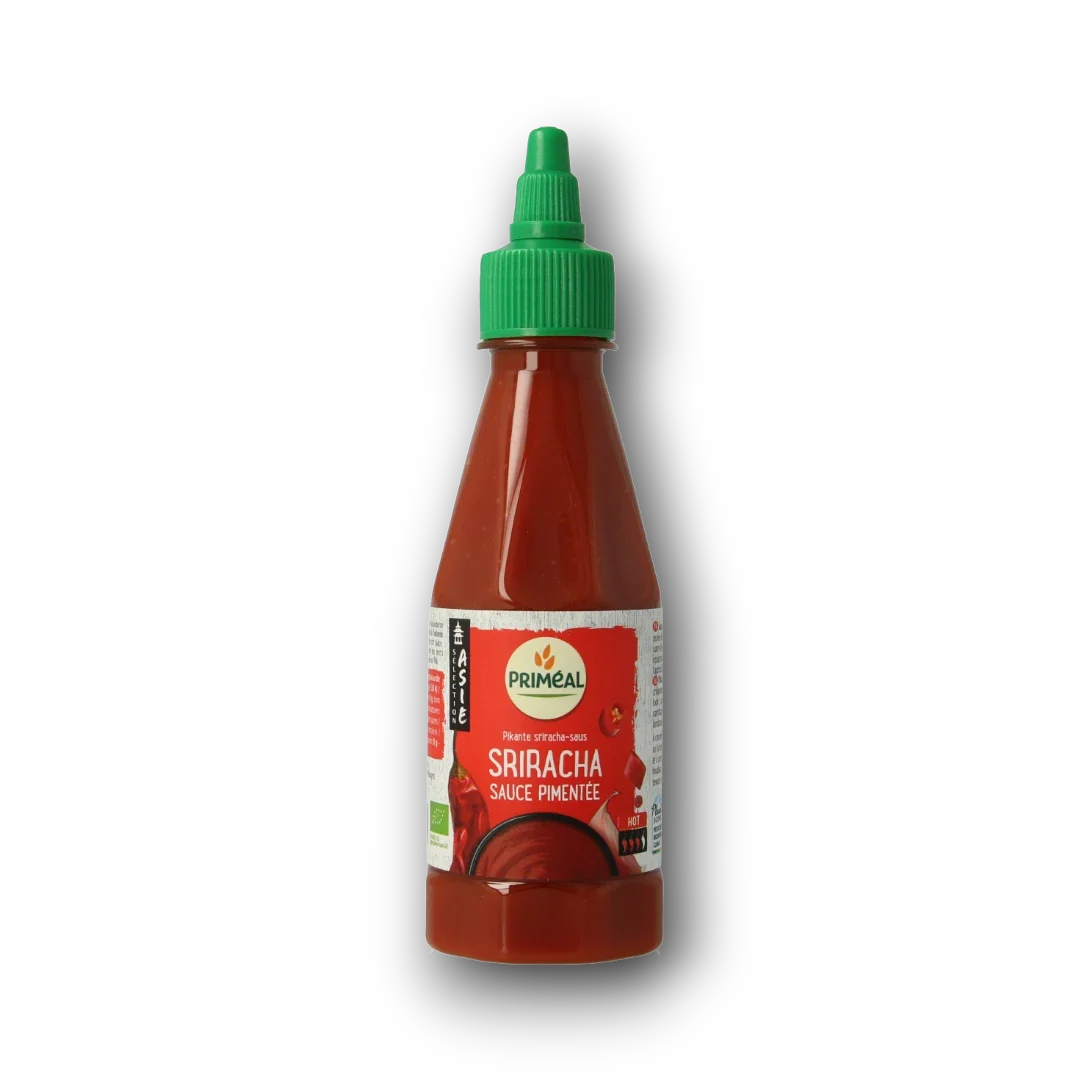 Primeal Chilisaus sriracha pittig bio 250.00 Gram