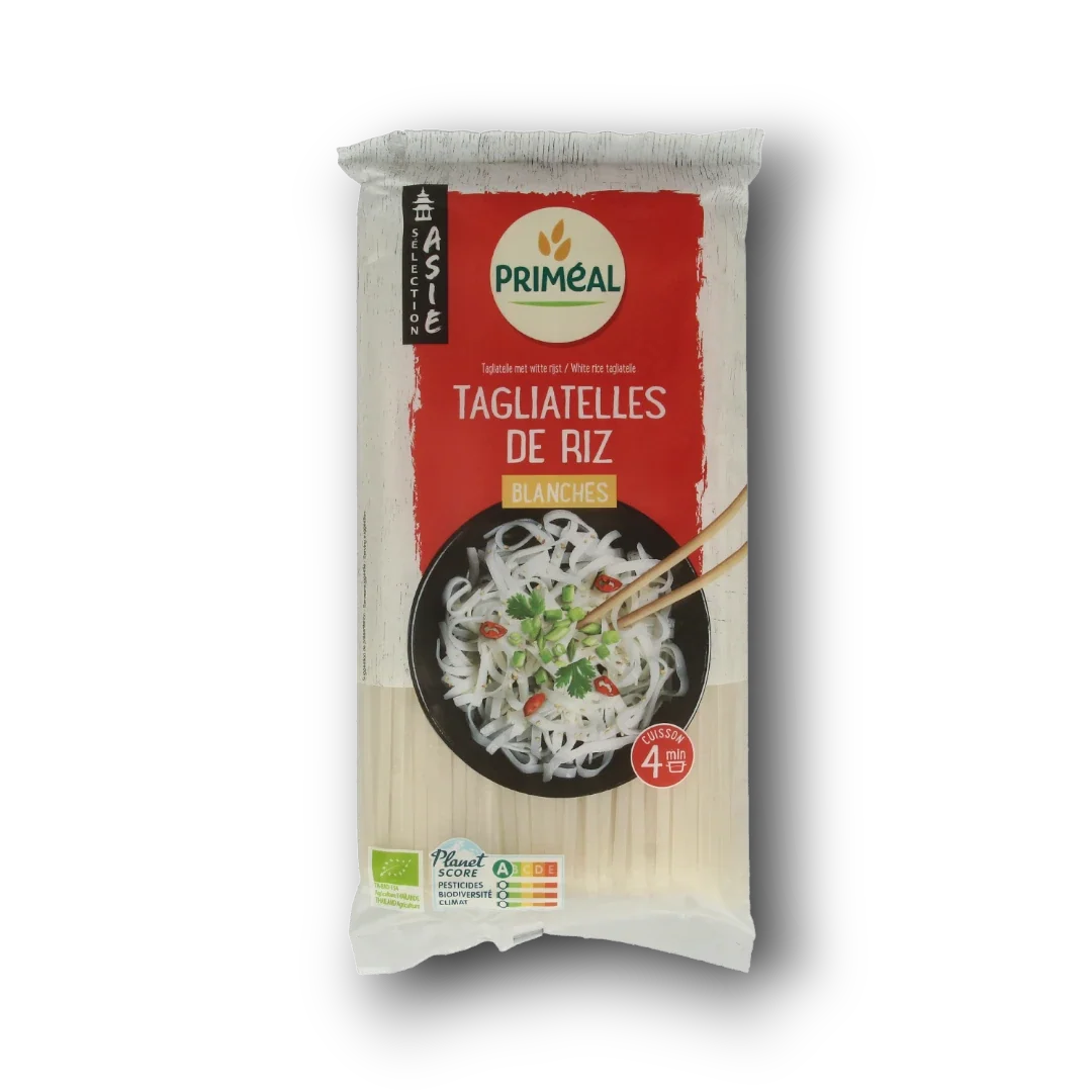 Primeal Rijstnoedels van witte rijst bio 400.00 Gram