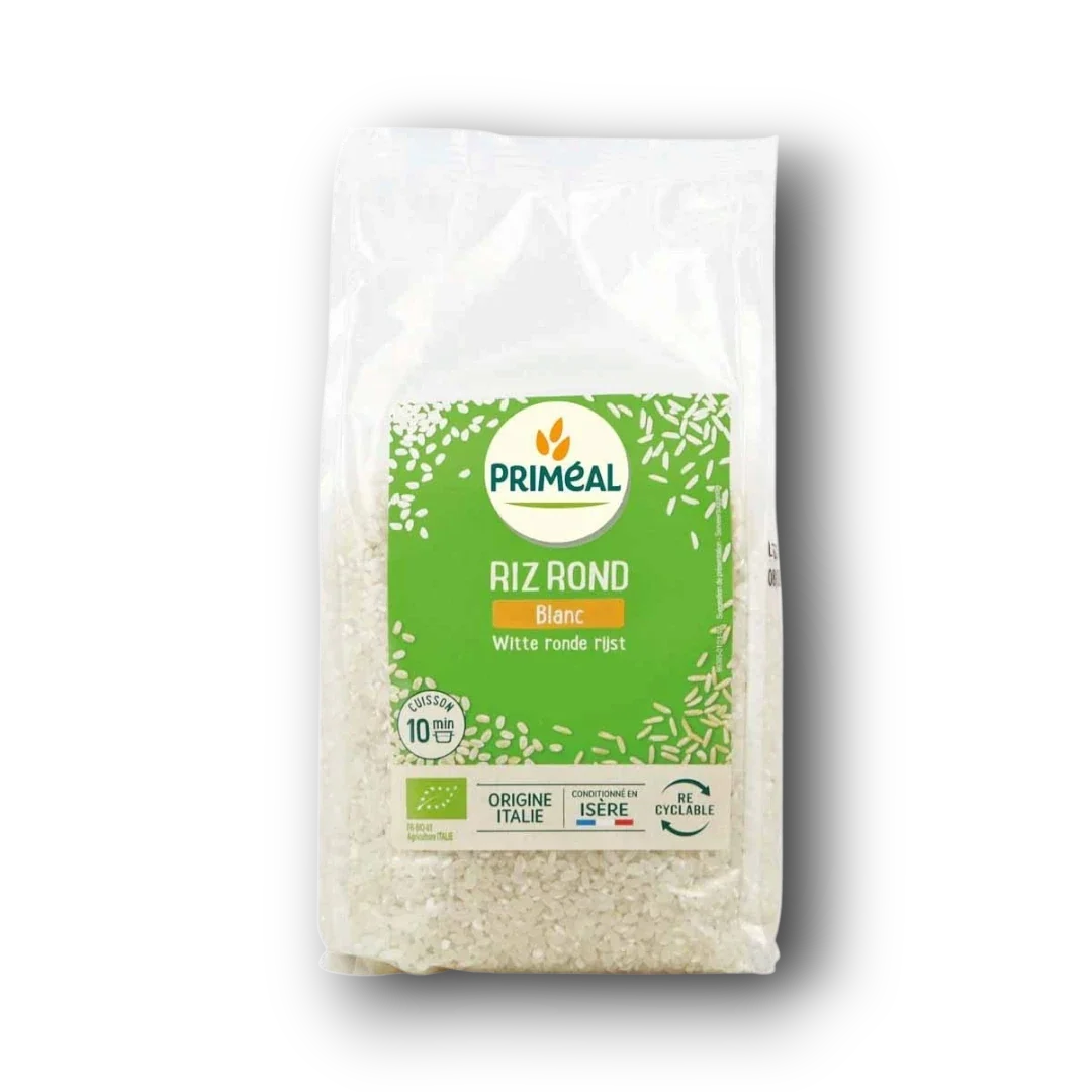 Primeal Witte ronde rijst bio 1.00 Kilogram