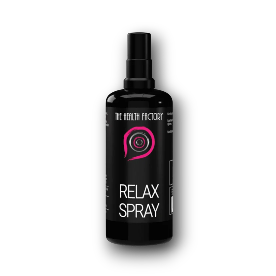 Relax-Spray-Magnesium-Spieren-Kramp-The-Health-Factory-50-Milliliter