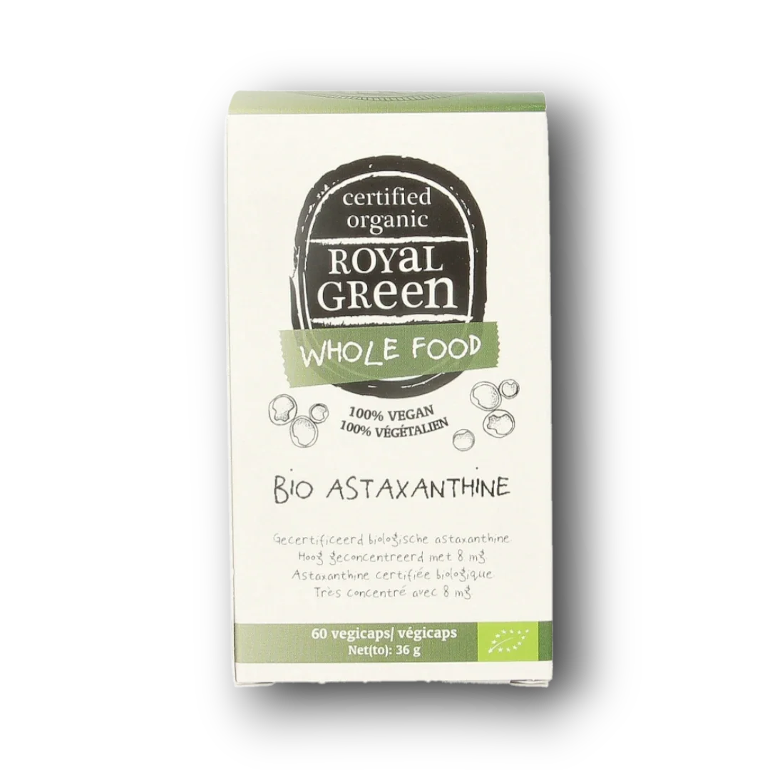 Royal Green Astaxanthine bio 60.00 Vegetarische capsules