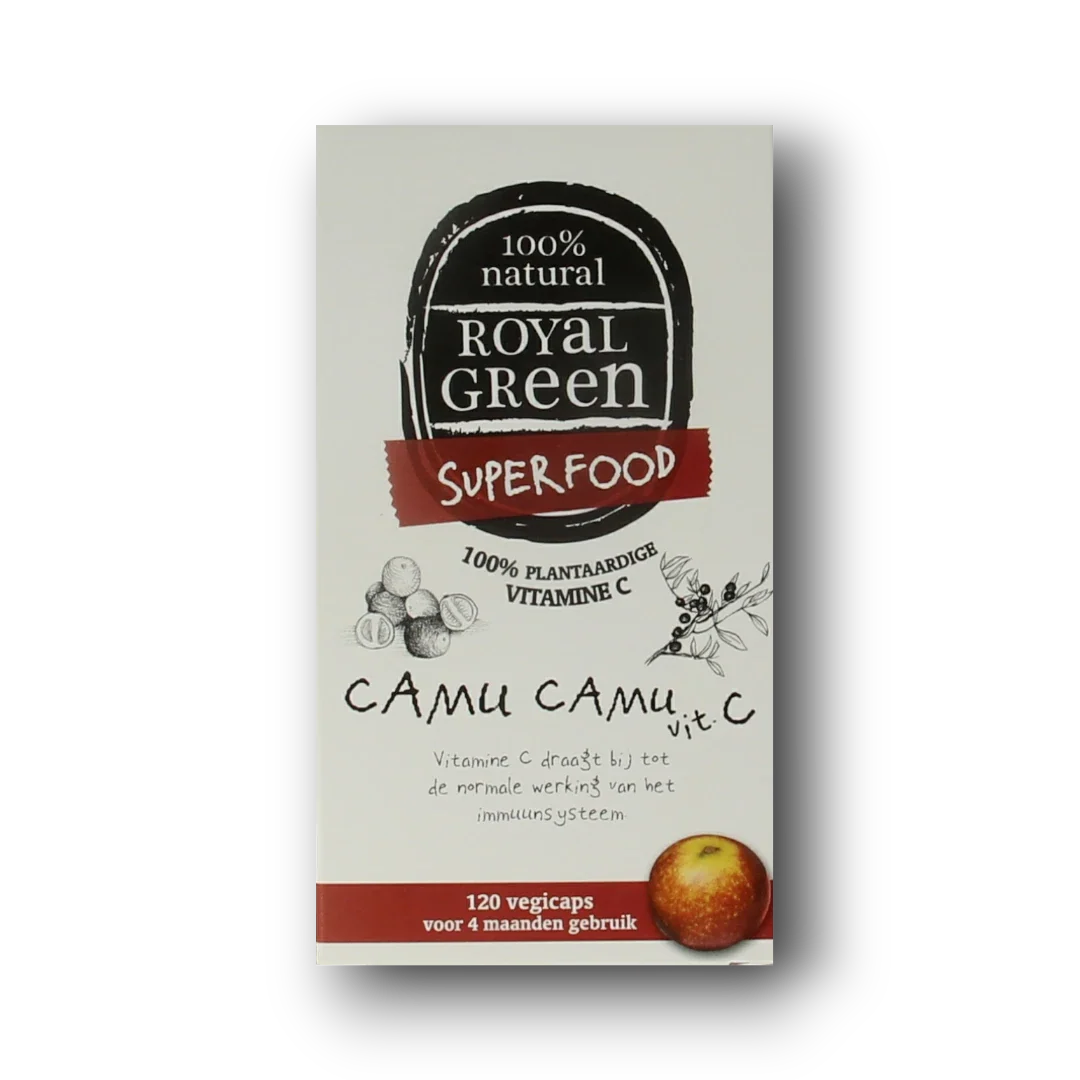 Royal Green Camu camu vitamine C 120.00 Vegetarische capsules