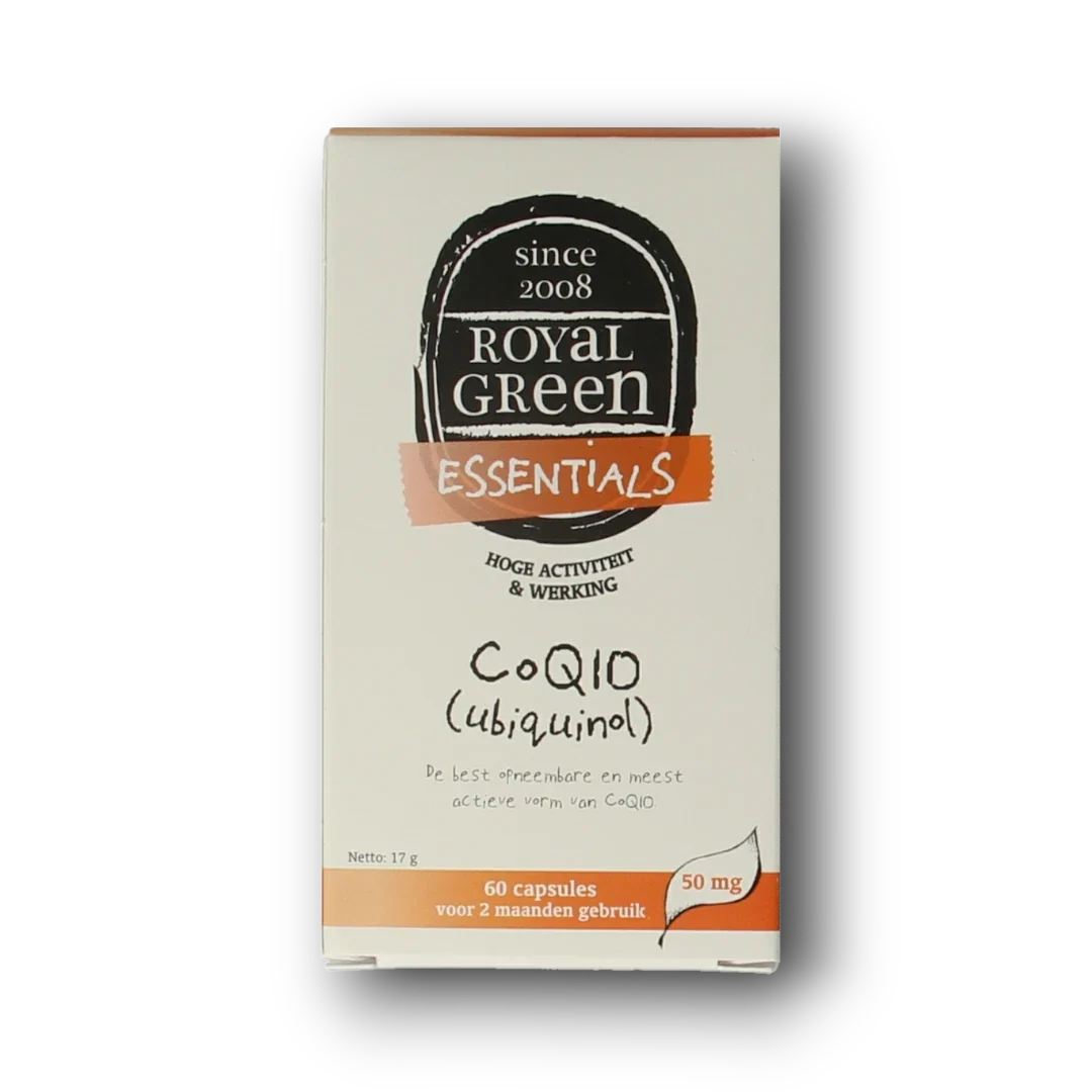 Royal Green Co Q10 ubiquinol 60.00 Capsules