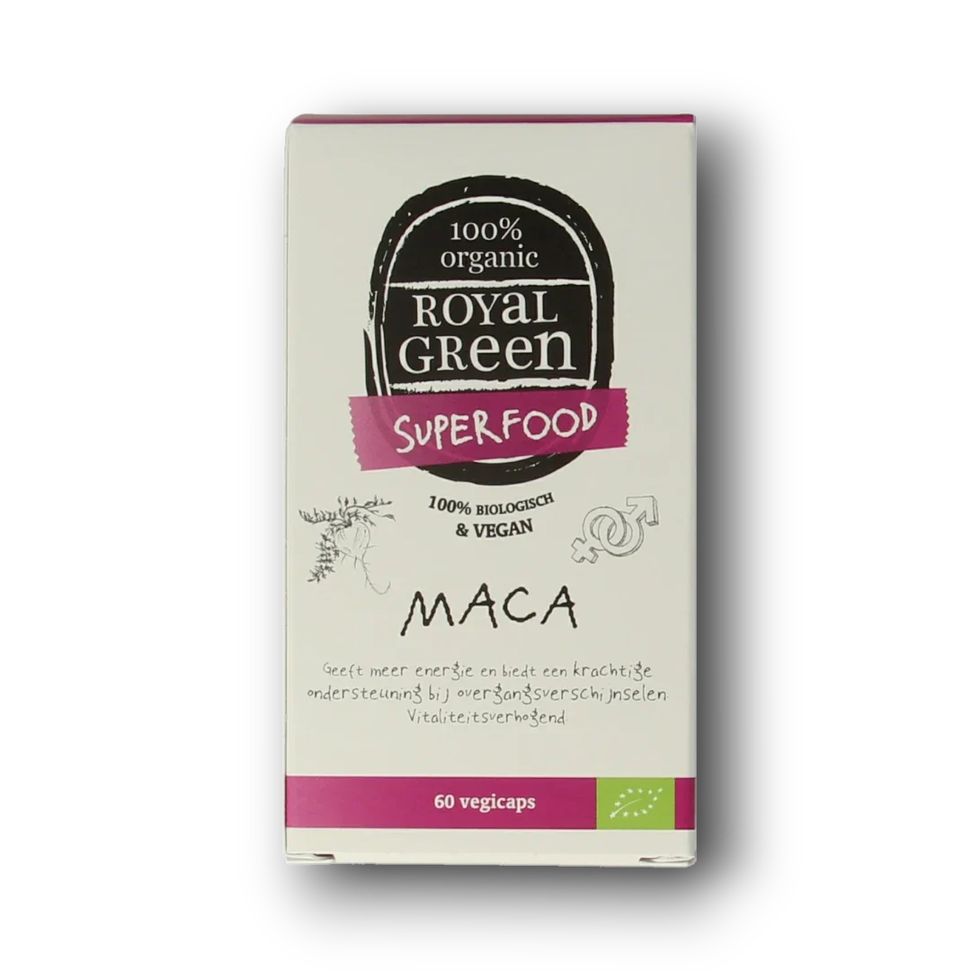 Royal Green Maca bio 60.00 Vegetarische capsules