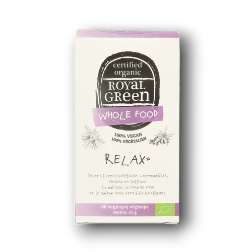 Royal Green Relax bio 60.00 Vegetarische capsules
