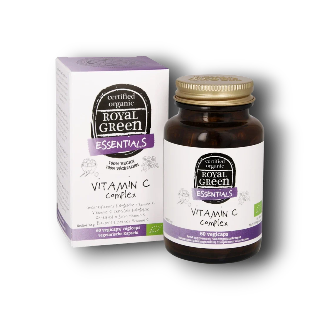 Royal Green Vitamine C complex bio 60.00 Vegetarische capsules