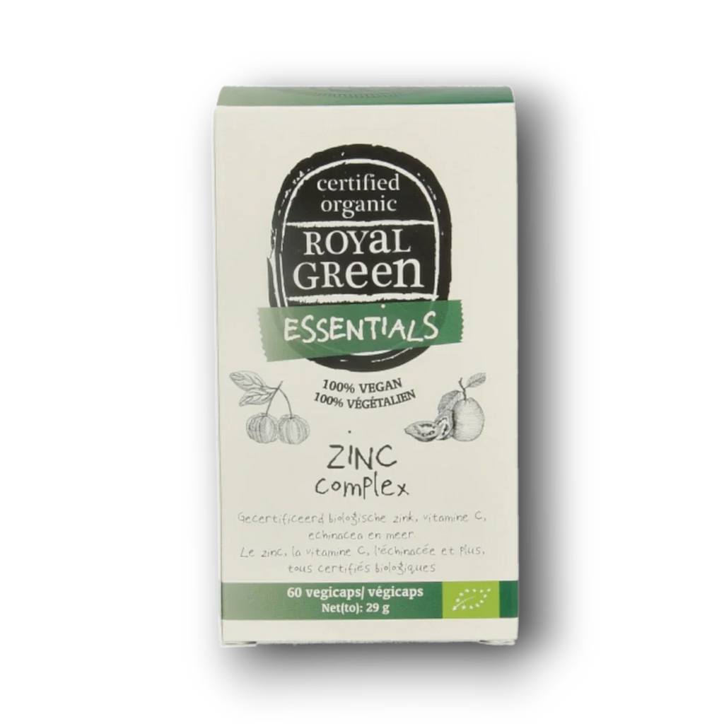 Royal Green Zinc complex bio 60 Vegetarische capsules