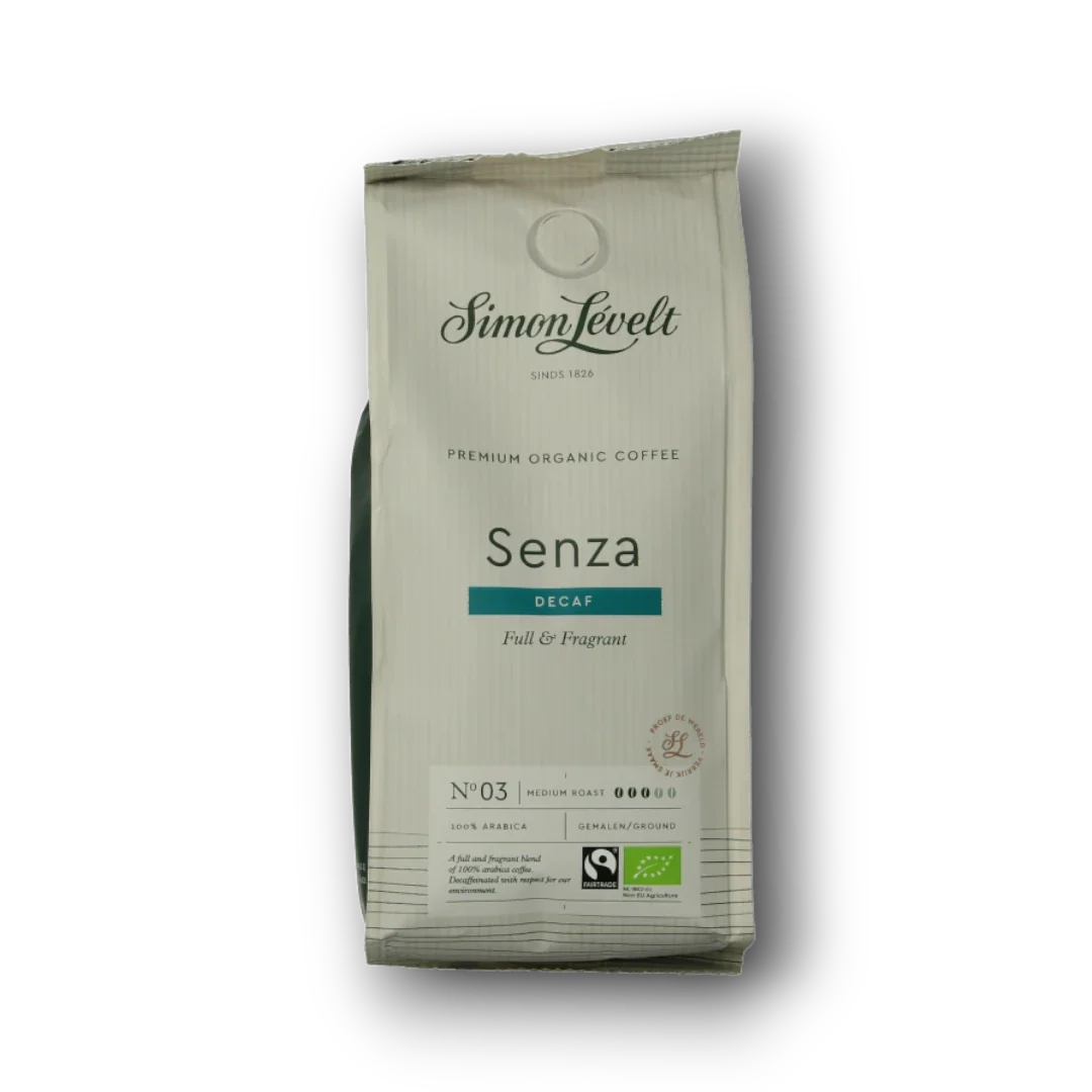 Simon Levelt Cafe organico senza decaf bio 250 Gram