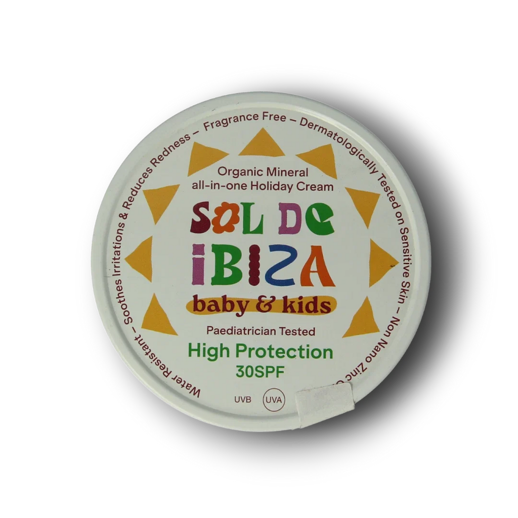 Sol De Ibiza Beschermende creme baby&kids SPF30 bio 100.00 Gram