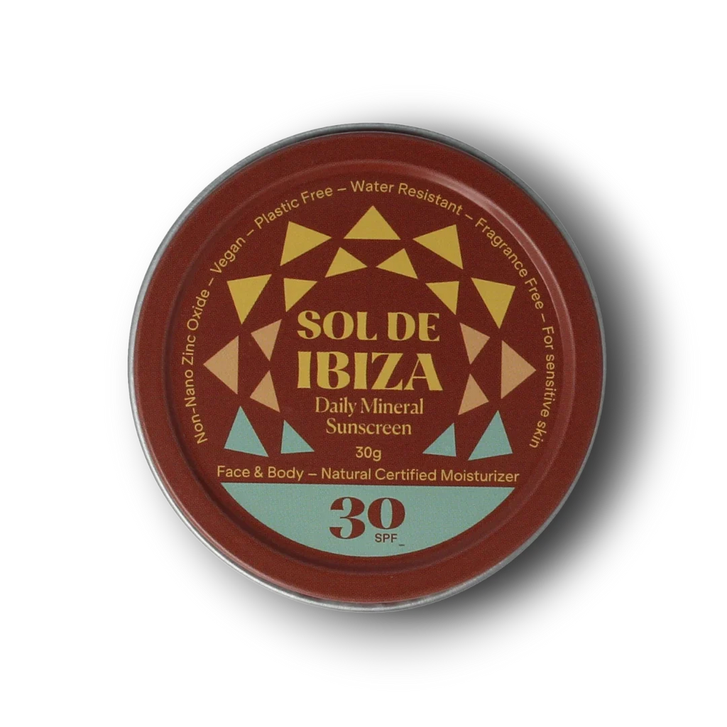 Sol De Ibiza Zonnebrandcreme SPF30 mini bio 30.00 Gram