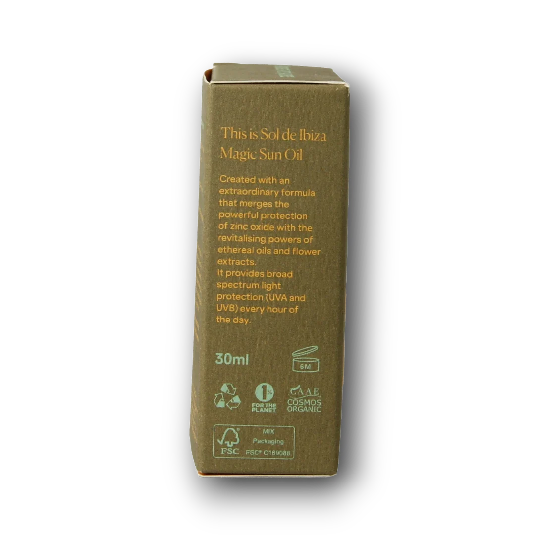 Sol De Ibiza Zonneolie beschermend & herstellend SPF15 bio 30.00 Milliliter
