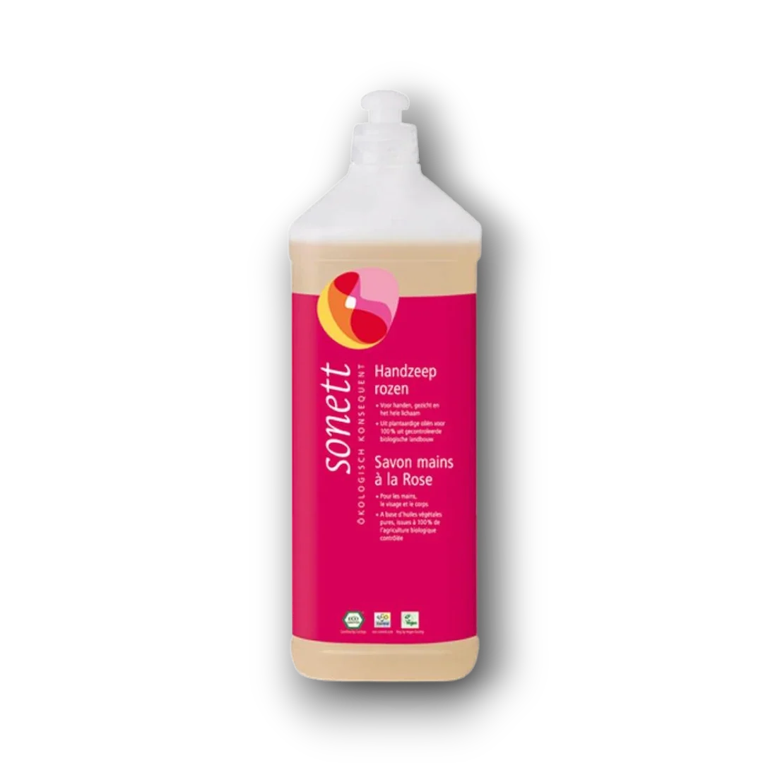 Sonett Handzeep rozen vloeibaar 1.00 Liter