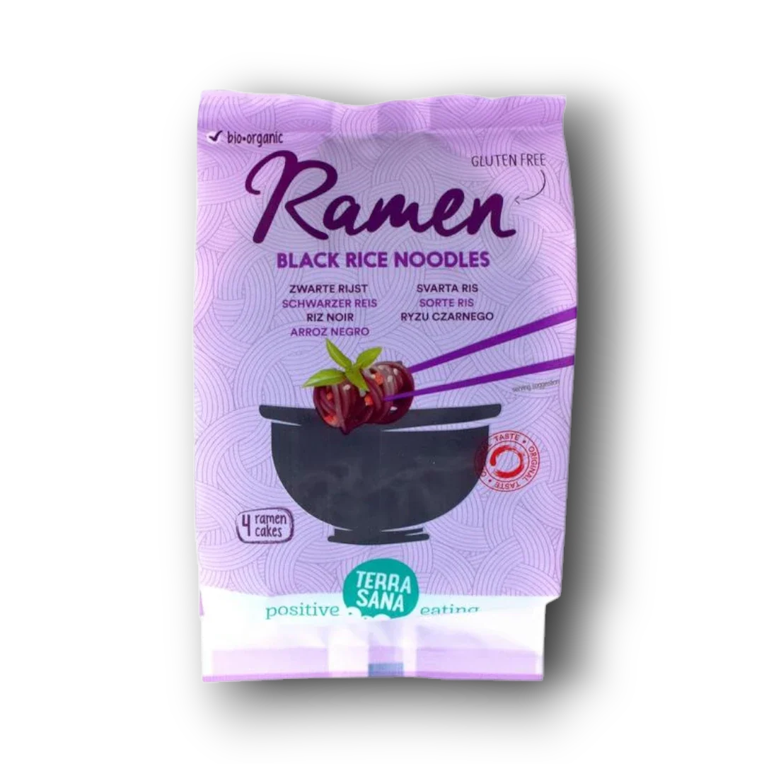TerraSana Ramen zwarte rijst bio 280.00 Gram