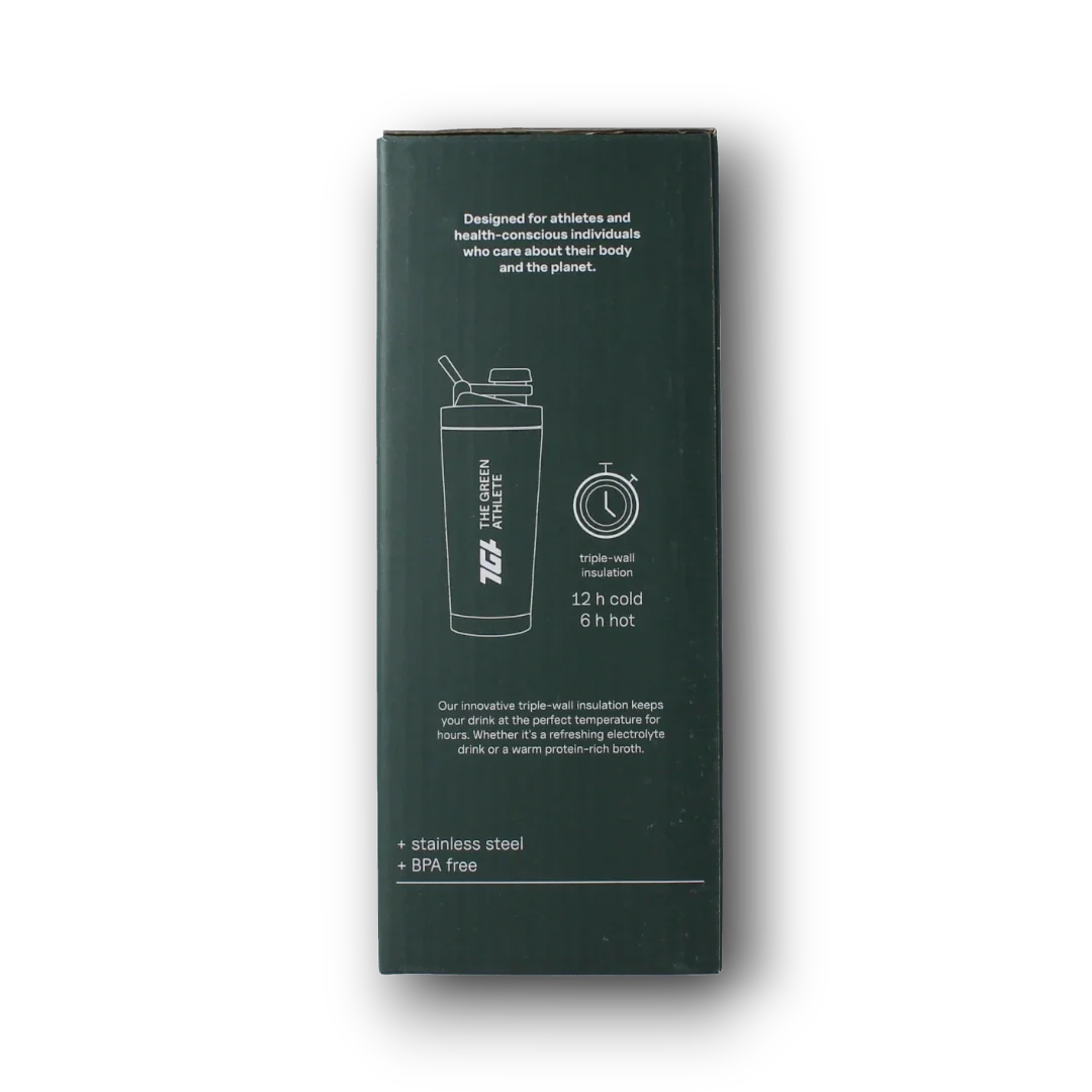 The Green Athlete Shaker 700ml 1.00 Stuks