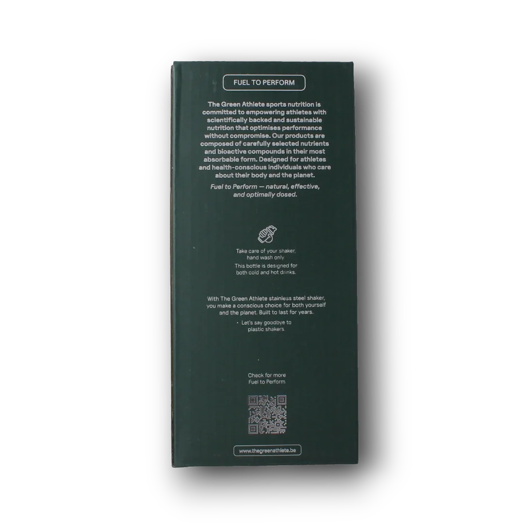 The Green Athlete Shaker 700ml 1.00 Stuks