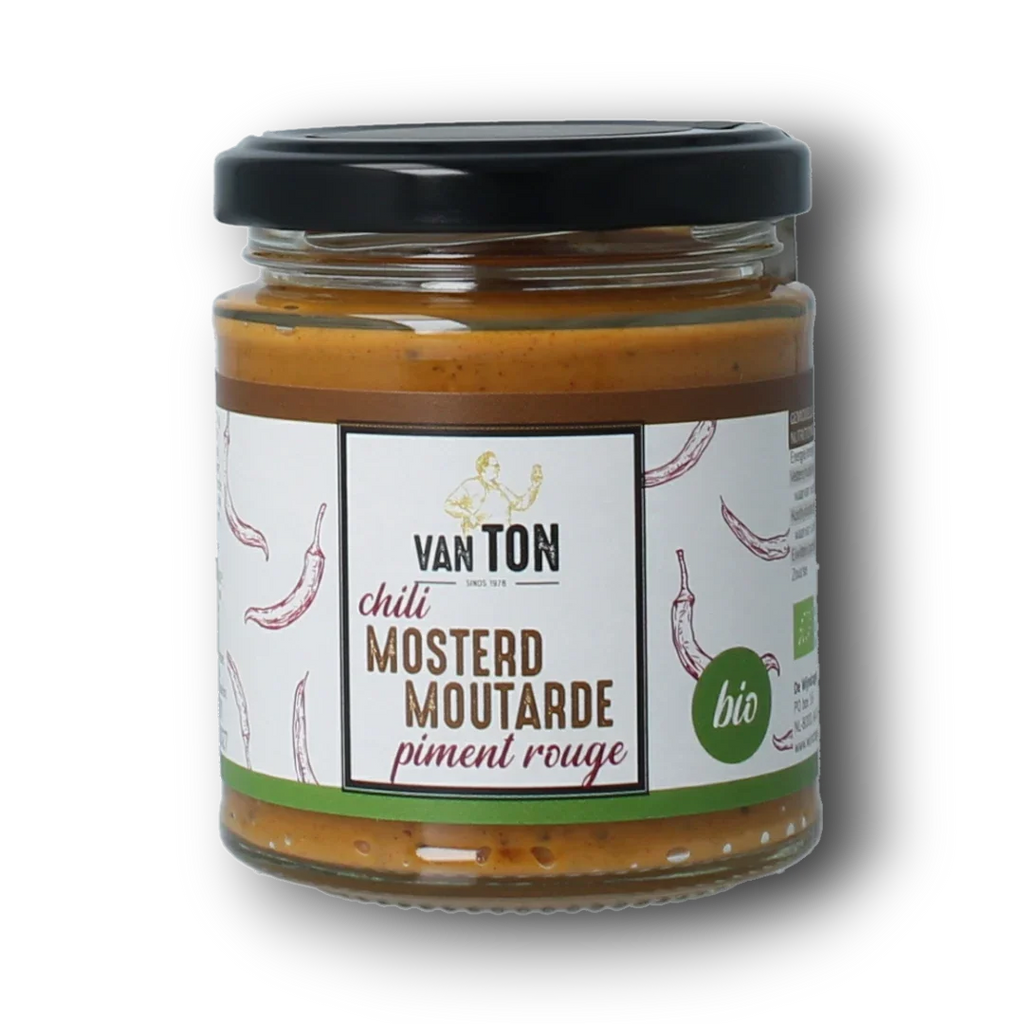 Van Ton Chili mosterd bio 170.00 Gram